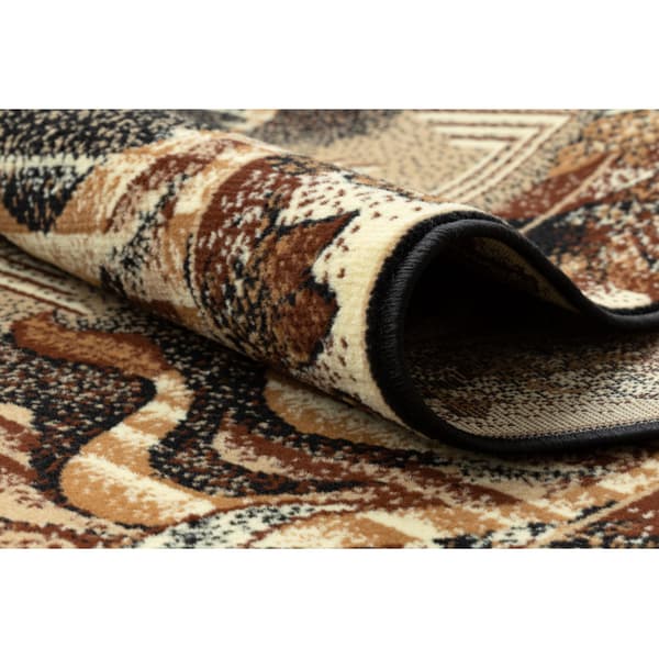 Fortovet BCF LIŚĆ beige (AGAWA) 90 cm, 90x760 cm