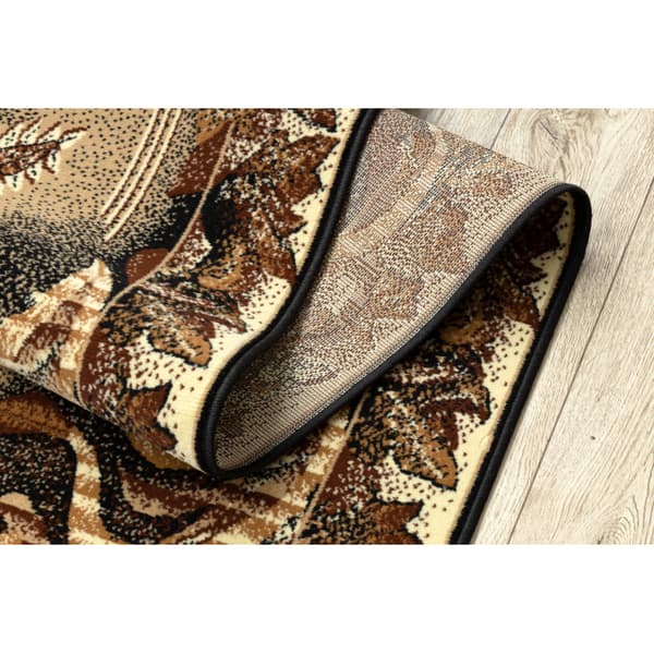 Fortovet BCF LIŚĆ beige (AGAWA) 90 cm, 90x760 cm