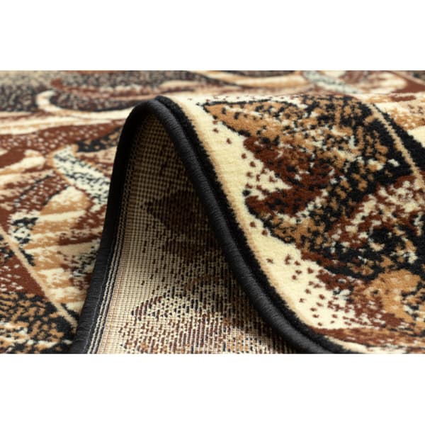 Fortovet BCF LIŚĆ beige (AGAWA) 90 cm, 90x760 cm