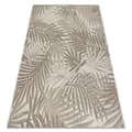 Miniatyrbild 1 av 5: MATTA SIZAL FLOORLUX 20504 LÖV champagne / taupe JUNGLE, 120x170 cm