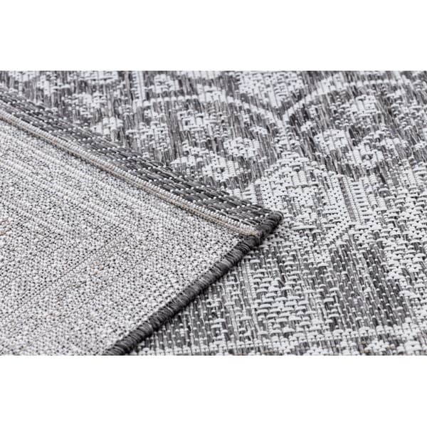 Matta SISAL LOFT 21213 Prydnad grå / silver / elfenben, 140x200 cm