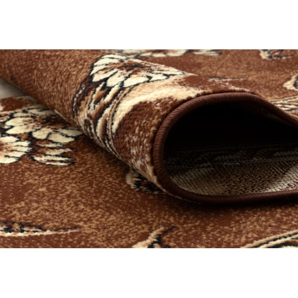 Fortovet BCF TRIO brun 70 cm, 70x370 cm
