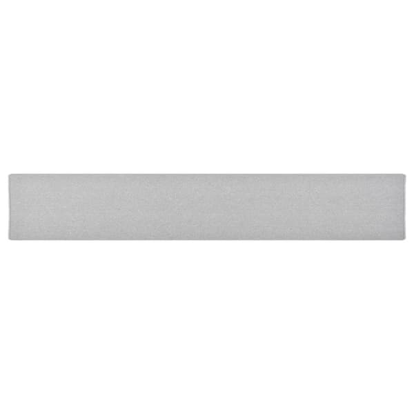vidaXL Teppeløper lysegrå 50x300 cm