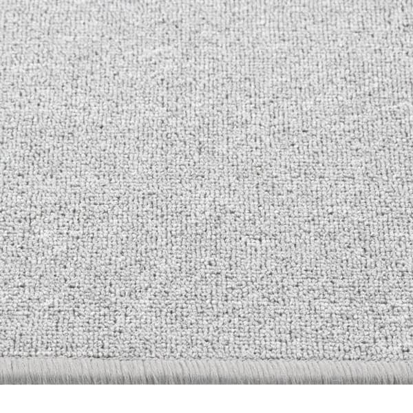 vidaXL Gångmatta ljusgrå 80x400 cm