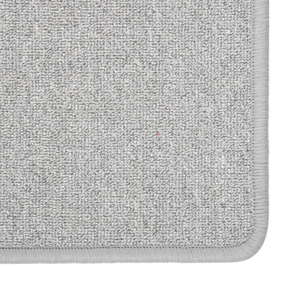 vidaXL Gångmatta ljusgrå 80x250 cm