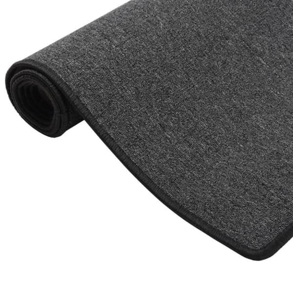 vidaXL tæppeløber 50x250 cm antracitgrå