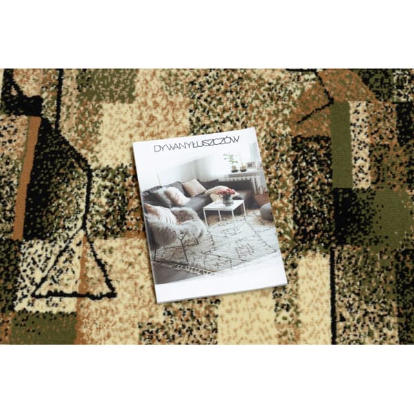 Fortovet BCF IMPRESJA oliven 90 cm, 90x490 cm