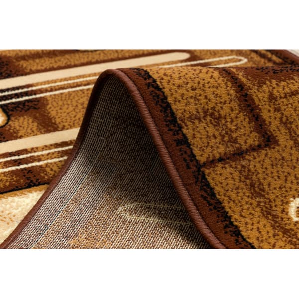 Fortovet BCF MALINA brun 90 cm, 90x330 cm