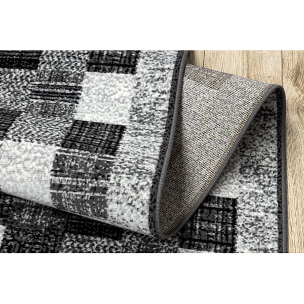 Fortovet BCF RAFIA grå 120 cm, 120x390 cm