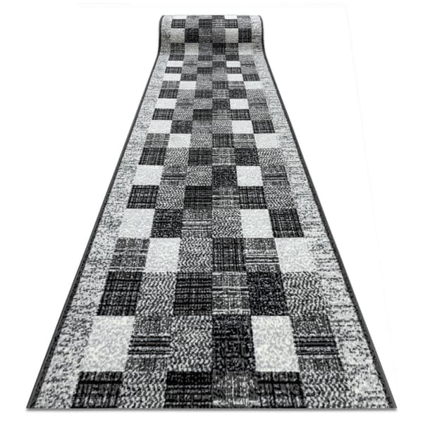 Fortovet BCF RAFIA grå 120 cm, 120x650 cm