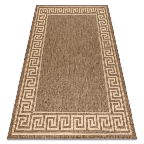 Sisaltæppe SISAL FLOORLUX 20014 coffee / men, 120x170 cm