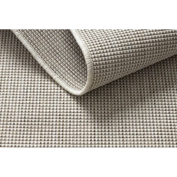 Sisaltæppe SISAL FLOORLUX 20580 glat, forenet, enfarvet - champagne / taupé, 120x170 cm