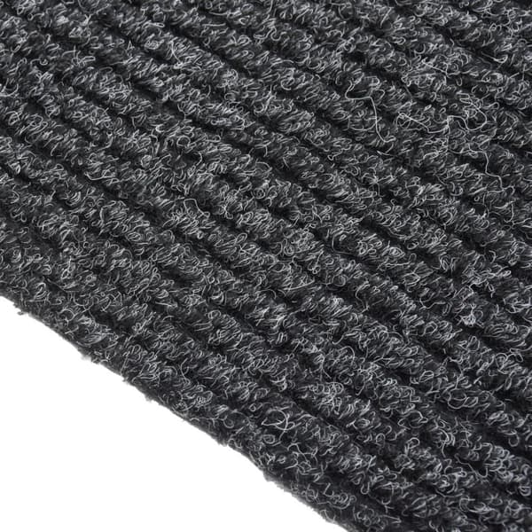 vidaXL Smussfangende teppeløper antrasitt 100x500 cm