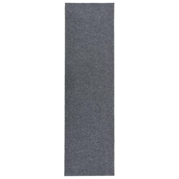 vidaXL Smussfangende teppeløper grå 100x400 cm