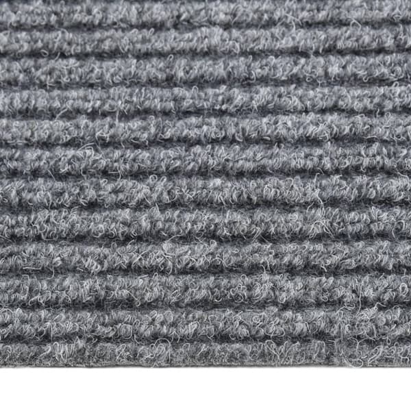vidaXL Smussfangende teppeløper grå 100x250 cm