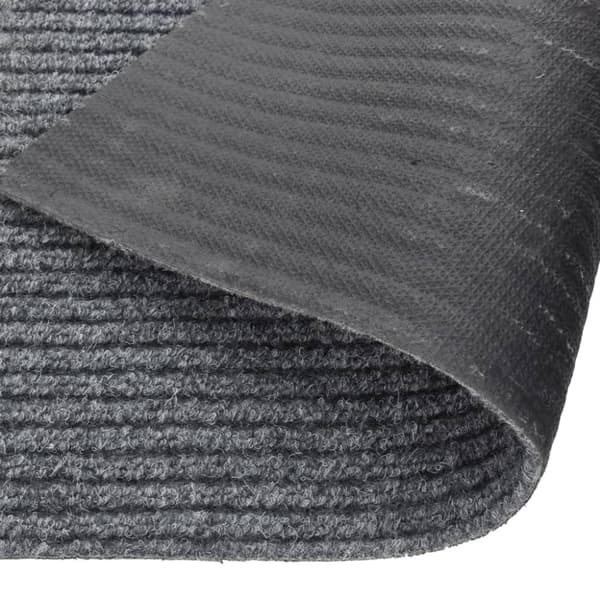 vidaXL Smussfangende teppeløper grå 100x250 cm