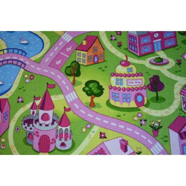 Tæppe børns SWEET TOWN, 150x350 cm
