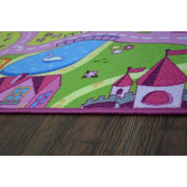 Lasten Matto SWEET TOWN, 200x400 cm