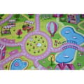 Miniatyrbild 3 av 5: Matta, runda SWEET TOWN, cirkel 100 cm