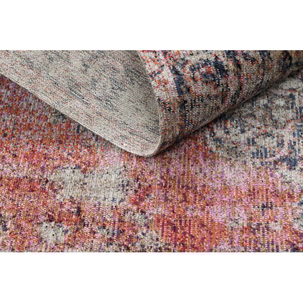 Moderni matto MUNDO E0691 ornamentti, vintage ulkona punainen / beige, 120x170 cm