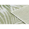 Pikkukuva 3 / 5: Matto, Runner SISAL SION Palmunlehdet, trooppinen 2837 Litteä kudottu ekru / vihreä, 60x200 cm