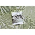 Miniatyrbild 2 av 5: Matta SISAL SION Löpare, Palmblad, tropiska 2837 Flat vävd ecru / grön, 70x250 cm
