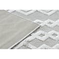 Miniatyrbild 5 av 5: Matta SANTO SISAL 58389 Ruter, geometrisk, sicksack beige, 80x150 cm