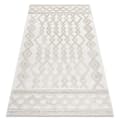 Miniatyrbild 1 av 5: Matta SANTO SISAL 58389 Ruter, geometrisk, sicksack beige, 80x150 cm
