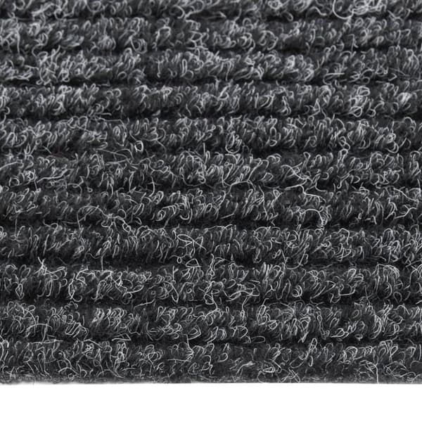 vidaXL Gångmatta 100x350 cm antracit