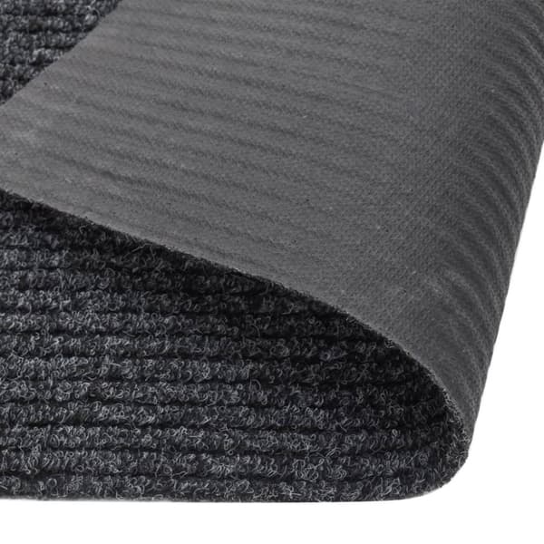 vidaXL Gångmatta 100x350 cm antracit