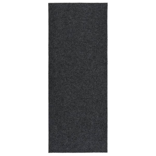 vidaXL snavsbestandig tæppeløber 100x250 cm antracitgrå