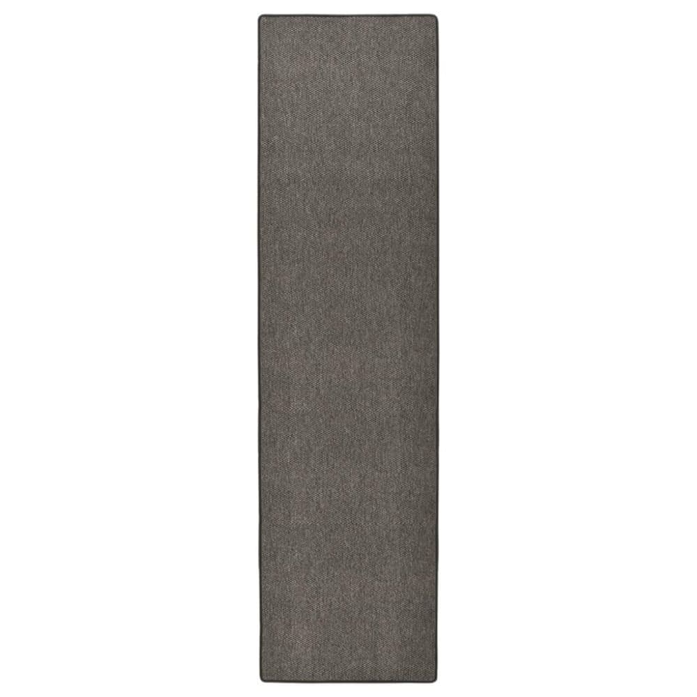 vidaXL Gångmatta sisal utseende antracit 80x300 cm