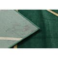 Miniatyrbild 3 av 5: Exklusiv EMERALD Matta 1012 glamour, snygg geometrisk, marble flaska grön / guld, 200x290 cm