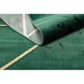 Miniatyrbild 4 av 5: Exklusiv EMERALD Matta 1012 glamour, snygg geometrisk, marble flaska grön / guld, 200x290 cm