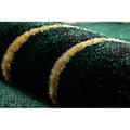 Miniatyrbild 5 av 5: Exklusiv EMERALD Matta 1022 glamour, snygg geometrisk, marble flaska grön / guld, 240x330 cm