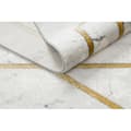 Miniatyrbild 4 av 5: Exklusiv EMERALD Matta 1019 glamour, snygg diamant, marble kräm / guld, 240x330 cm