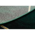 Miniatyrbild 3 av 5: Exklusiv EMERALD Matta 1022 circle - glamour, snygg marble, geometriskflaska grön / guld, cirkel 120 cm