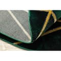 Miniatyrbild 4 av 5: Exklusiv EMERALD Matta 1022 circle - glamour, snygg marble, geometriskflaska grön / guld, cirkel 120 cm