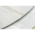 Miniatyrbild 3 av 5: Exklusiv EMERALD Matta 1015 circle - glamour, snygg marble, geometrisk svart / guld, cirkel 120 cm