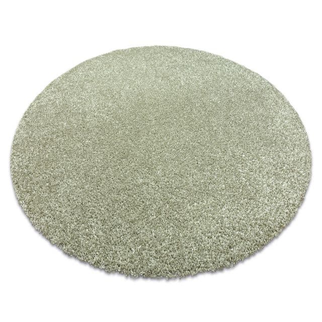 Modern tvättmatta ILDO 71181044 cirkel olive grön , cirkel 160 cm