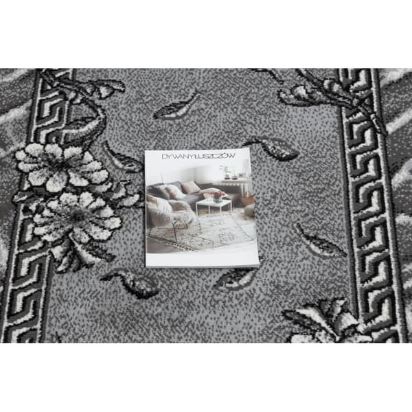 Fortovet BCF MORAD Trio blade, blomster grå 120 cm, 120x730 cm