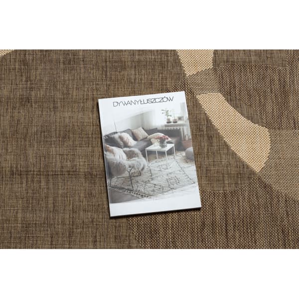 MATTO STRING SIZAL FLOORLUX 20078 coffee / mais, 160x230 cm