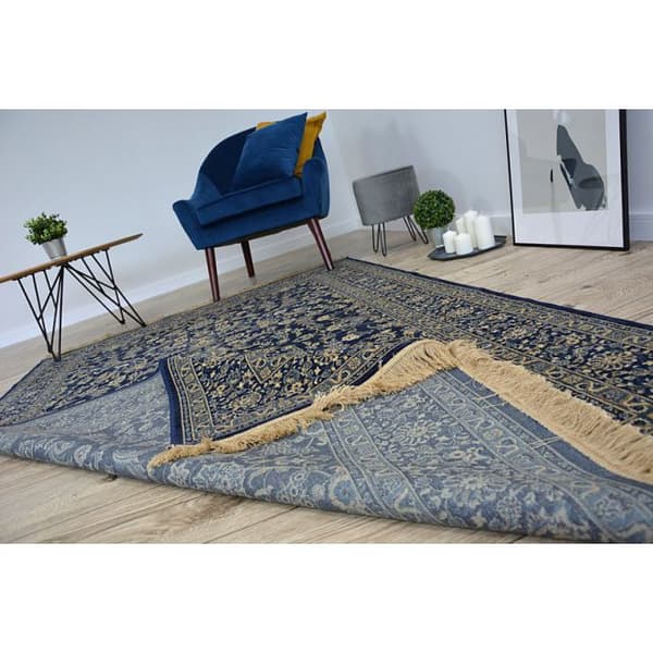 Matta WINDSOR 22935 JACQUARD marin - Flowers, 120x170 cm
