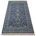 Miniatyrbild 1 av 5: Matta WINDSOR 22935 JACQUARD marin - Flowers, 120x170 cm