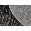 Miniatyrbild 3 av 5: MATTA SIZAL FLOORLUX CIRKEL 20401 Ram svart / silver , cirkel 120 cm