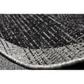 Miniatyrbild 5 av 5: MATTA SIZAL FLOORLUX CIRKEL 20401 Ram svart / silver , cirkel 120 cm