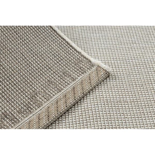 MATTO STRING SIZAL FLOORLUX 20580 sileä, yhtenäinen, yksivärinen - samppanja / taupe, 60x110 cm