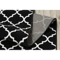Pikkukuva 4 / 5: Matto BCF MORAD Trelis Marokkolainen apila musta / kerma 60 cm, 60x260 cm