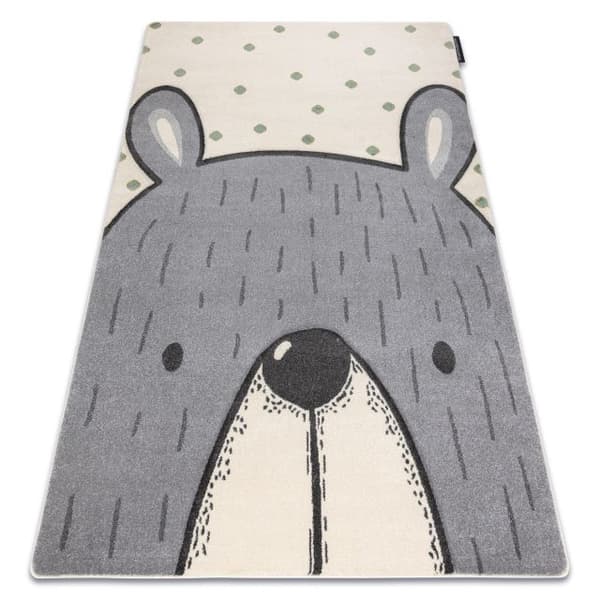 Matto PETIT BEAR nalle, karhu kerma, 240x330 cm