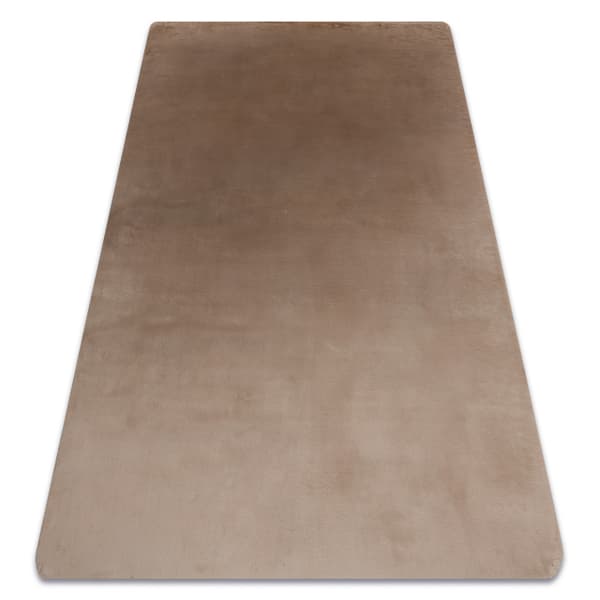 Moderne vask tæppe POSH shaggy, plys, tyk anti-slip kamel, beige, 160x220 cm